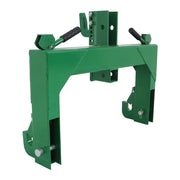 DURAFORCE Tractors 3 Point Quick Hitch For Cat 1 & 2 W/ 2" Receiver Hitch 3000 LB Steel