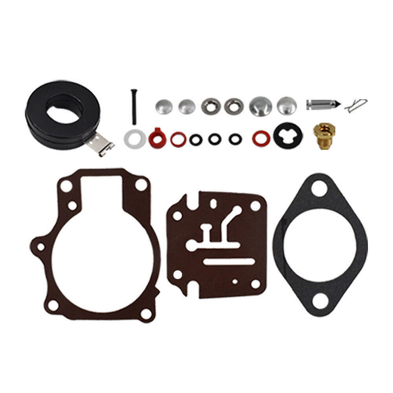 DURAFORCE 3 x Carburetor Carb Rebuild Repair Kit w/ Float For Johnson Evinrude 40 45 48 HP