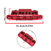 DURAFORCE US 4 Post Busbar Bus Bar Power Distribution 12V 250A 3/8" Red and Black Pair New