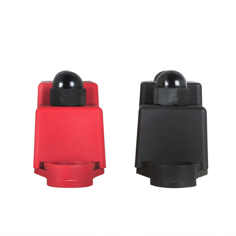 DURAFORCE US 4 Post Busbar Bus Bar Power Distribution 12V 250A 3/8" Red and Black Pair New