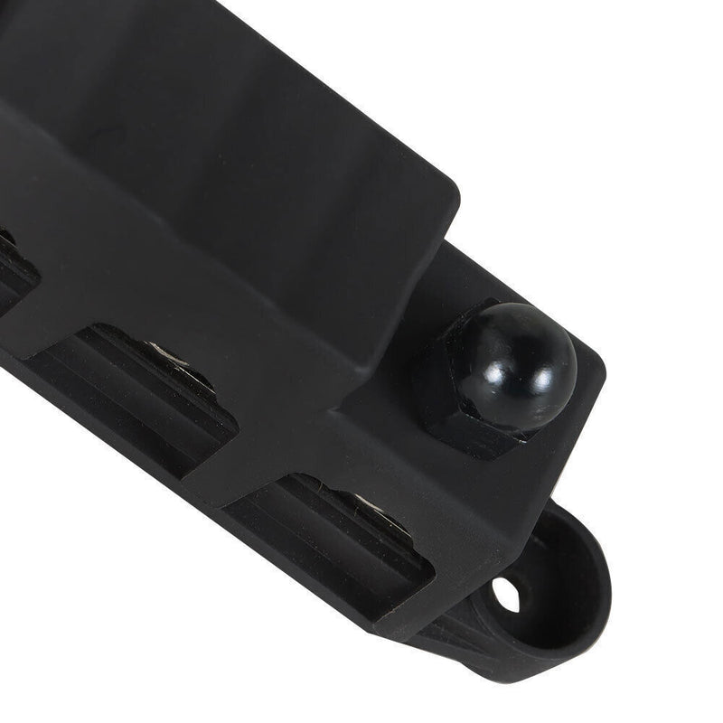 DURAFORCE US 4 Post Busbar Bus Bar Power Distribution 12V 250A 3/8" Red and Black Pair New
