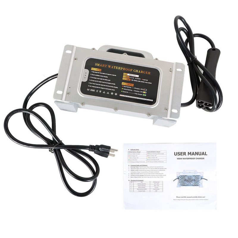 DURAFORCE Battery Charger 48 Volt 15 AMP Golf Carts For EZGO RXV & TXT Max48
