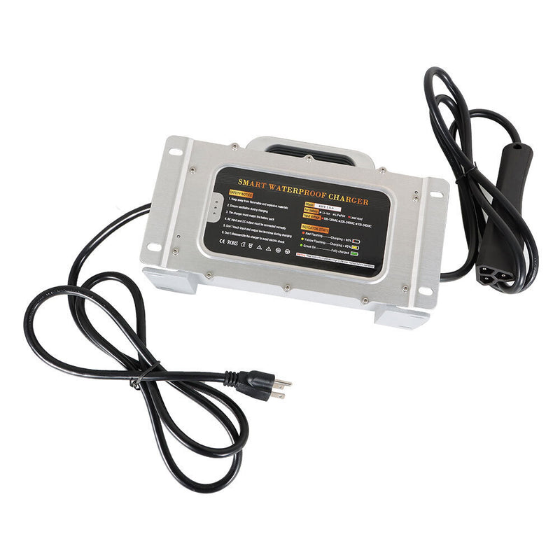 DURAFORCE Battery Charger 48 Volt 15 AMP Golf Carts For EZGO RXV & TXT Max48
