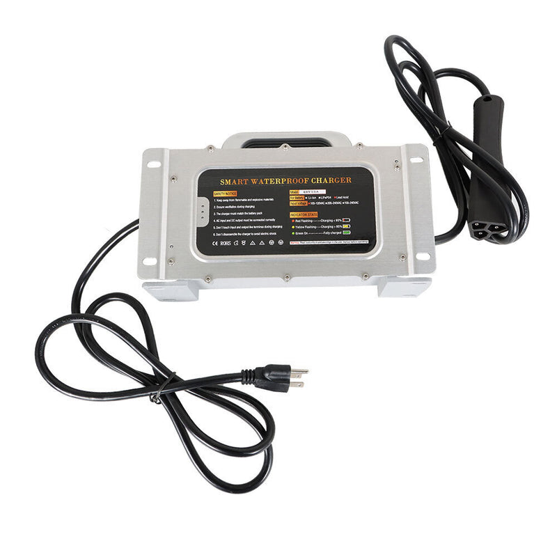 DURAFORCE Battery Charger 48 Volt 15 AMP Golf Carts For EZGO RXV & TXT Max48