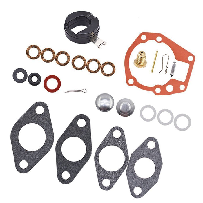 DURAFORCE For Johnson Evinrude 1.5 2 3 4 5 5.5 6 HP 439071 18-7043 Carburetor Kit & Float