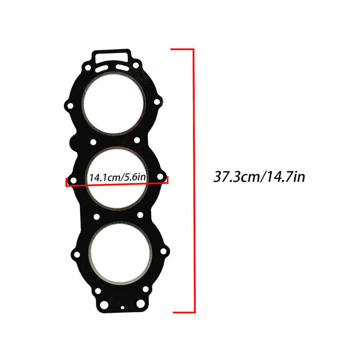 DURAFORCE New For Yamaha 75-90 HP Outboard 3 Cylinder Head Gasket 688-11181-A2-00 18-3805