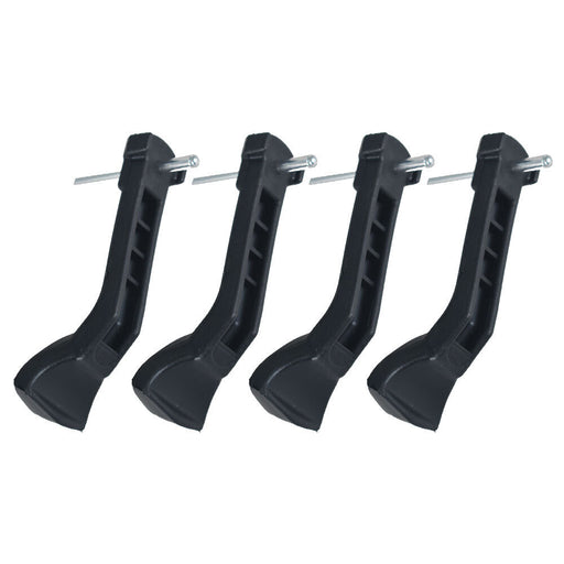 DURAFORCE 4Pcs Side Hood Panel Strap Latch Kit Rivet For SKI DOO REV MXZ GTX GSX 517302448