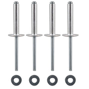 DURAFORCE 4Pcs Side Hood Panel Strap Latch Kit Rivet For SKI DOO REV MXZ GTX GSX 517302448