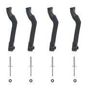 DURAFORCE 4Pcs Side Hood Panel Strap Latch Kit Rivet For SKI DOO REV MXZ GTX GSX 517302448
