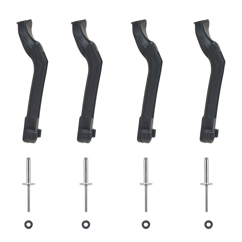 DURAFORCE 4Pcs Side Hood Panel Strap Latch Kit Rivet For SKI DOO REV MXZ GTX GSX 517302448