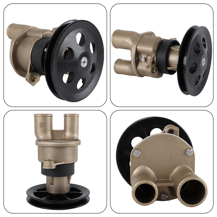 DURAFORCE Raw Water Pump For Volvo Penta 3851982 3855079 3857794 1995-1999 3.0L to 8.2L