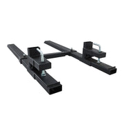 DURAFORCE 4000Lbs 60'' Tractor Pallet Forks Clamp on Skid Steer Loader Bucket Quick Attach