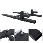 DURAFORCE 4000Lbs 60'' Tractor Pallet Forks Clamp on Skid Steer Loader Bucket Quick Attach
