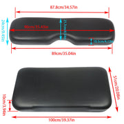 DURAFORCE Golf Cart Front Seat Bottom + Lean Back Cushion For EZGO Medalist TXT 1994-2013