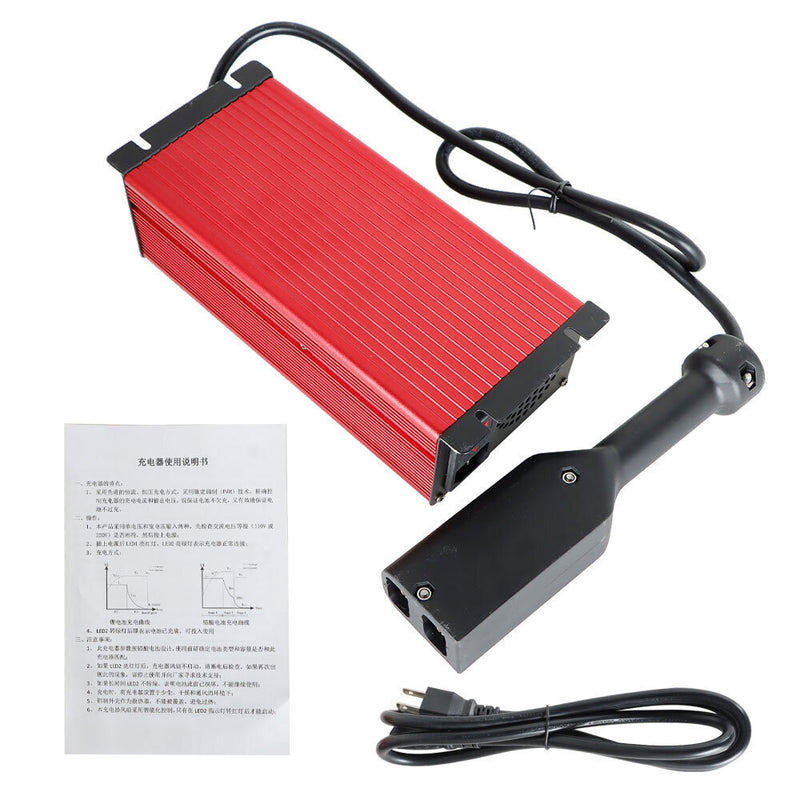 DURAFORCE 36V 12A Golf Carts "D" Style Plug Battery Charger For E-Z-Go Club Car 1996-2009
