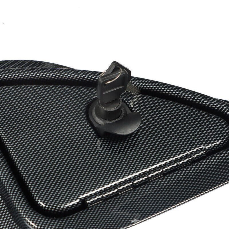 DURAFORCE For Club Car Precedent 2008.5+ Carbon Fiber Dash With Locking Doors Golf Cart