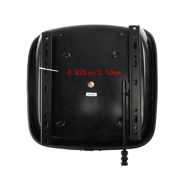 DURAFORCE Black Seat For Case Backhoe Loader 580C 580D 580E 580L 580M Skid Steer Loader