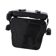DURAFORCE Adjustable Backrest Lawn Mower Tractor Seat Forklift Excavator Seat w/ Armrests