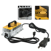 DURAFORCE 36V 18A Golf Cart Battery Charger IP67 For Club Car/Yamaha/E-Z-Go 2-Pin Plug