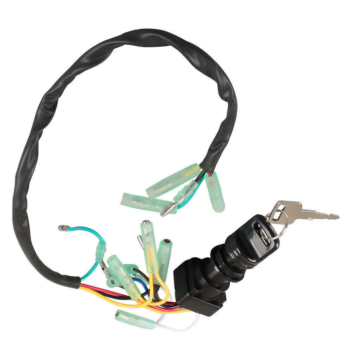 DURAFORCE Ignition Switch Key Assy 703-82510 For Yamaha Outboard Motor Control Box 8-225HP
