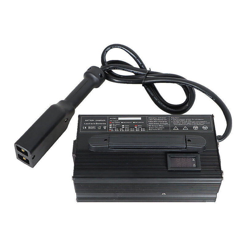 DURAFORCE Powerwise Style D-Plug 36V 20A Battery Charger For EZGO TXT Golf Cart 1996-Up