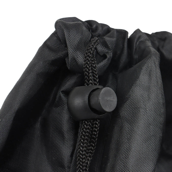 DURAFORCE 11ft 12ft 13ft 420D Boat Cover V-Hull Runabouts Waterproof Heavy Duty Black