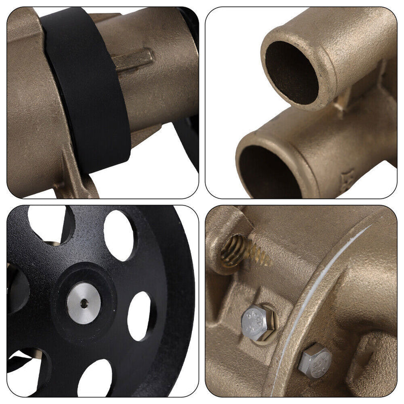 DURAFORCE Raw Water Pump Compatible For Volvo Penta 3851982 3855079 3857794 1995-1999