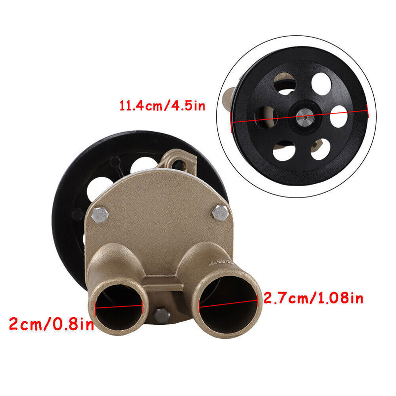 DURAFORCE Raw Water Pump Compatible For Volvo Penta 3851982 3855079 3857794 1995-1999