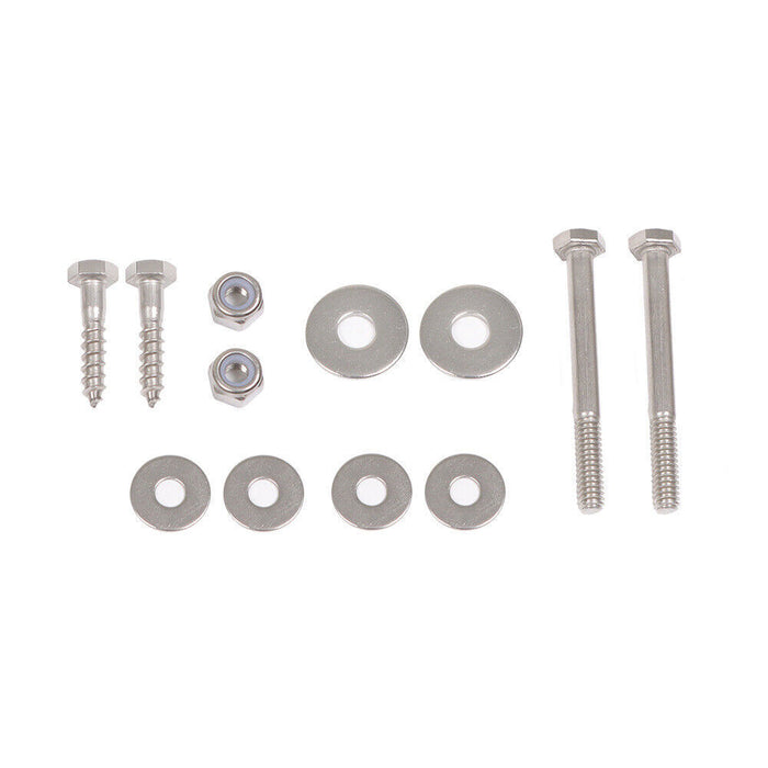 DURAFORCE Telescoping Boat Ladder Stainless Steel 3 Step With Platform 2 Handrails