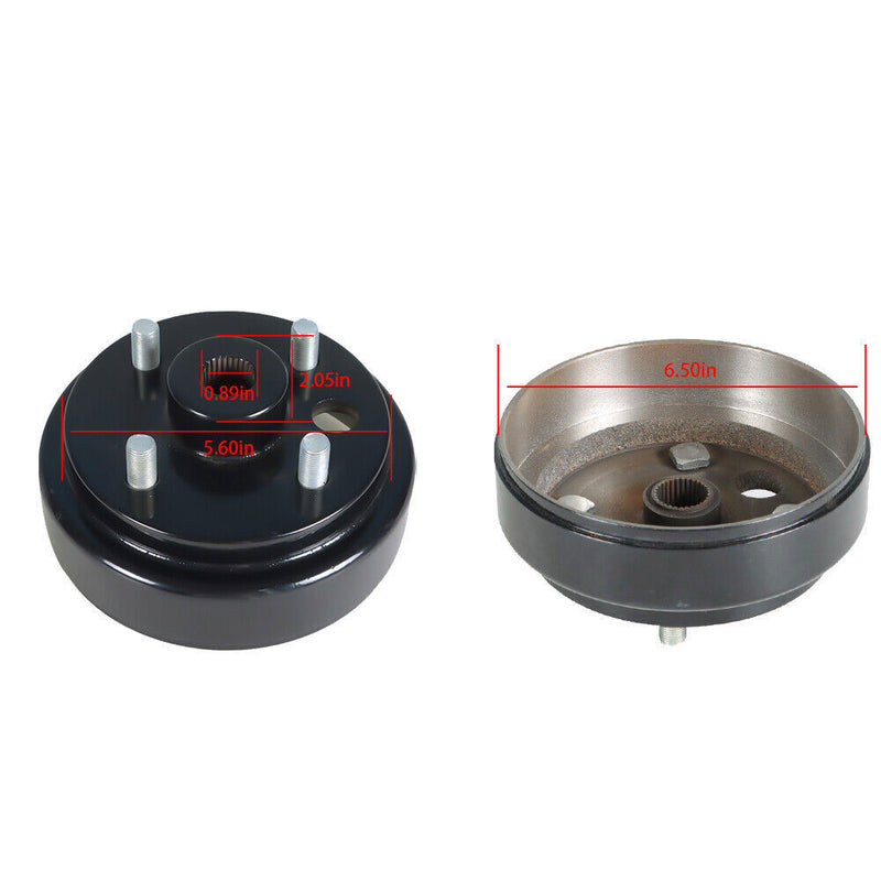DURAFORCE 4 Cycle Gas Golf Cart Brake Hub Drum Assembly 21807G1 FOR EZGO TXT RXV 1991+