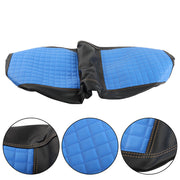 DURAFORCE Blue Color Front And Rear Seat Covers Fits For Club Car DS Golf Carts 2000.5-Up
