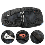 DURAFORCE Blue Color Front And Rear Seat Covers Fits For Club Car DS Golf Carts 2000.5-Up
