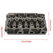 DURAFORCE D782 Full Cylinder Head Assy W/ Valves & Full Gasket Kit For Kubota D782 Engine