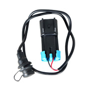 DURAFORCE RCA Power Plug For Polaris Snowmobile Heated Visor 2007-2021 2878780 2883824