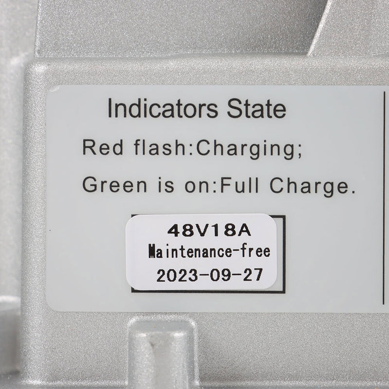 DURAFORCE 48V 18A IP67 Waterproof Battery Charger For Club Car DS / Precedent Golf Carts