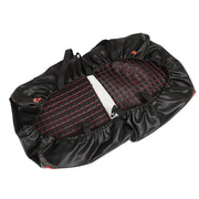 DURAFORCE Golf Carts Red Front and Rear Seat Covers Fits For Club Car Precedent 2004-Up