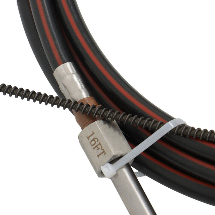 DURAFORCE 16 Feet SS13716 Boat Rotary Steering System Outboard Kit 16Ft Marine Cable