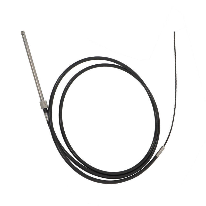DURAFORCE Boat Steering System Outboard Kit 14 Feet SS13714 Marine Cable with 13.5" wheel