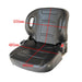 DURAFORCE FOR TOYOTA FORKLIFT SEAT WITH SEATBELT & SWITCH w/ Adjustable Backrest