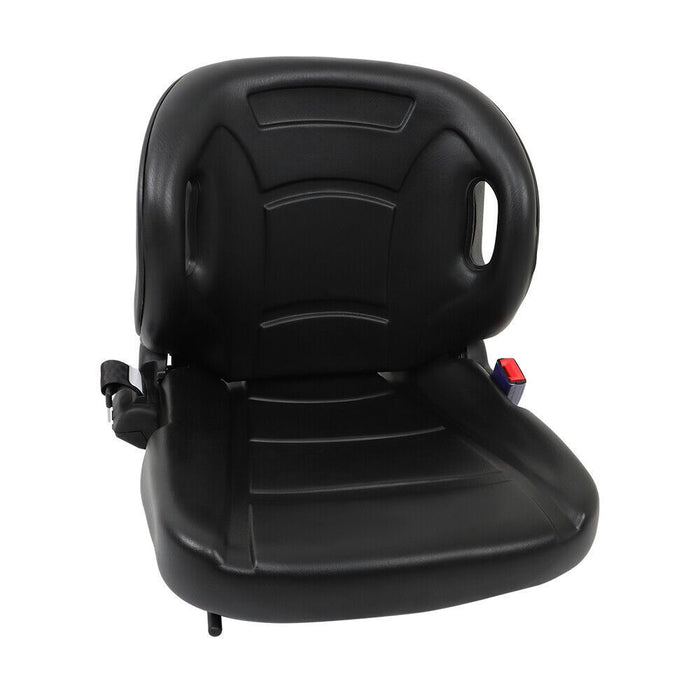DURAFORCE FOR TOYOTA FORKLIFT SEAT WITH SEATBELT & SWITCH w/ Adjustable Backrest
