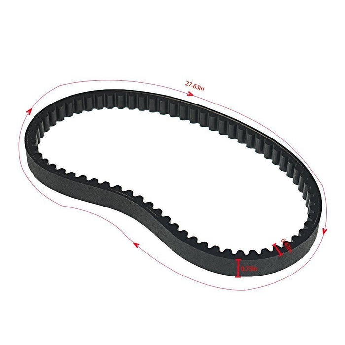 DURAFORCE 3PCS 30 Series Go Kart Drive 725 Belt Replaces Torque Converter Set Assymetrical