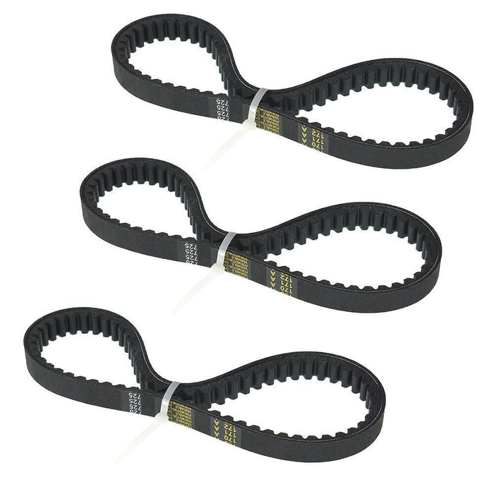 DURAFORCE 3X Go Kart Drive Belt 725 for 30 Series torque converter- 3pc SET