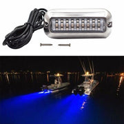 DURAFORCE For 3.5" Marine/Boat 27 Blue LED 50W Underwater Pontoon Boat Transom Lights
