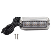DURAFORCE For 3.5" Marine/Boat 27 Blue LED 50W Underwater Pontoon Boat Transom Lights