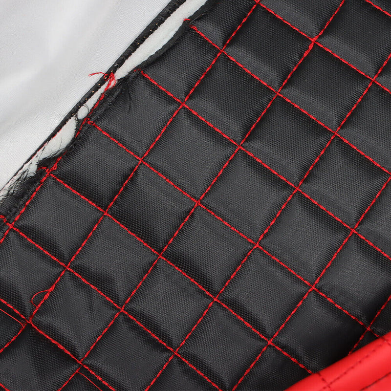 DURAFORCE Golf Carts Seat Covers Red Color Front & Rear For E-Z-GO Medalist TXT 1994-2013