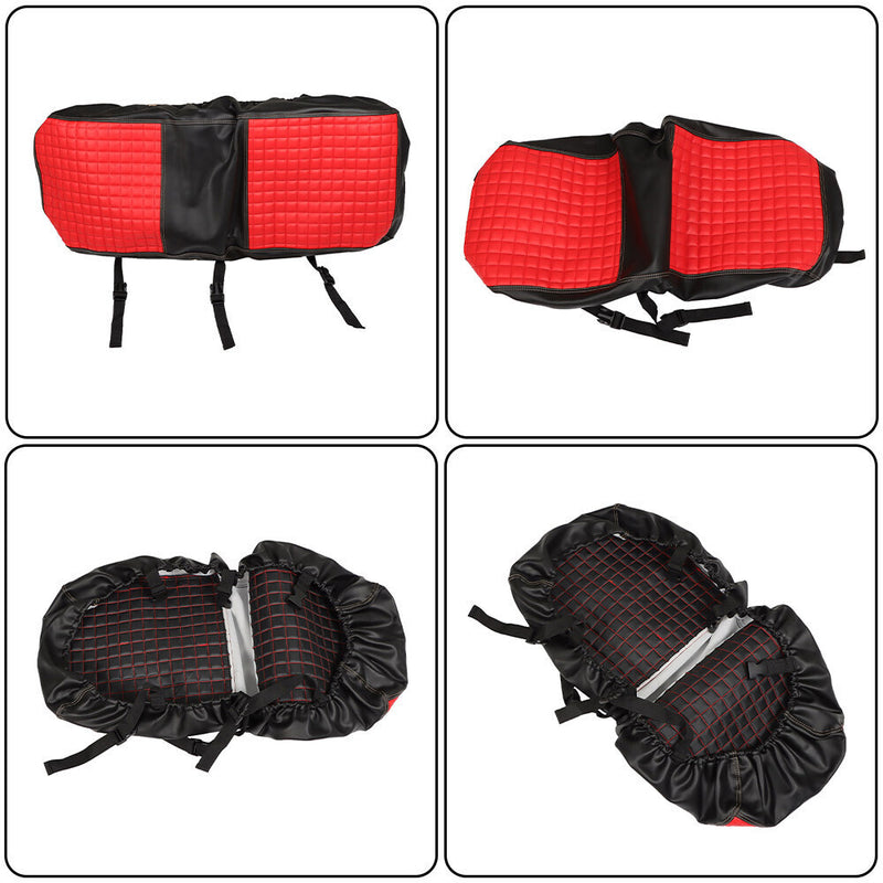 DURAFORCE Golf Carts Seat Covers Red Color Front & Rear For E-Z-GO Medalist TXT 1994-2013