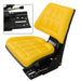 DURAFORCE Yellow Tractor Suspension Seat For John Deere 1020 1530 2020 2030 5200 5400 6110