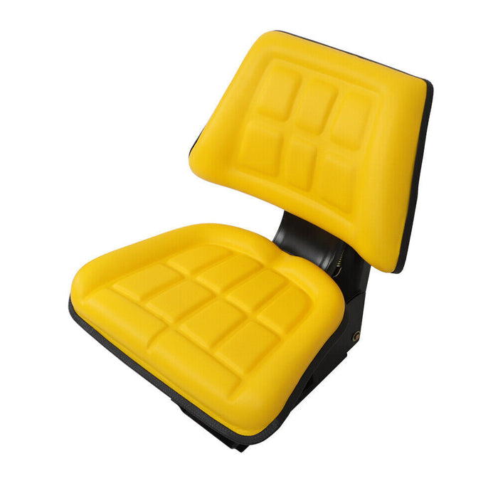 DURAFORCE Yellow Tractor Suspension Seat For John Deere 1020 1530 2020 2030 5200 5400 6110