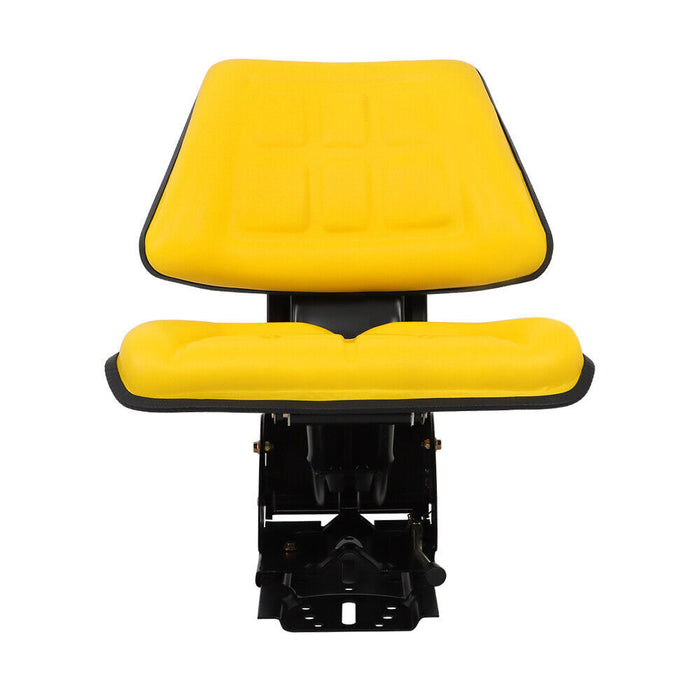 DURAFORCE Yellow Tractor Suspension Seat For John Deere 1020 1530 2020 2030 5200 5400 6110