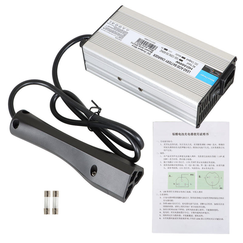 DURAFORCE 48 Volt 5Amp Golf Cart Battery Charger For EZGo RXV Models -RXV style Plug